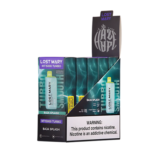 Lost Mary MT15000 Turbo | 50MG | 5 Pack