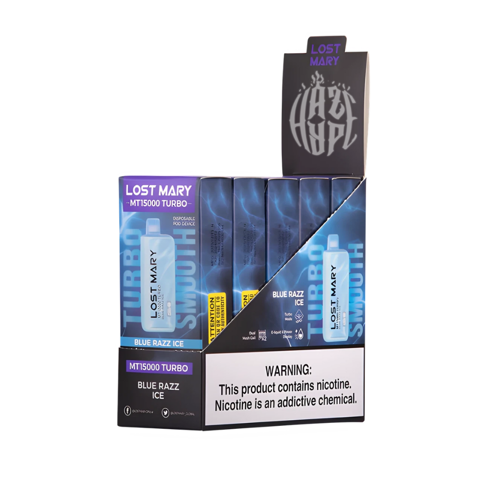 Lost Mary MT15000 Turbo | 50MG | 5 Pack