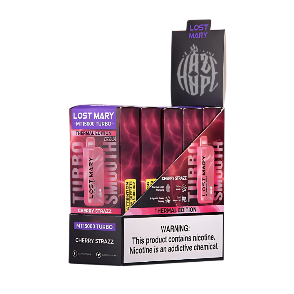 Lost Mary MT15000 Turbo | 50MG | 5 Pack