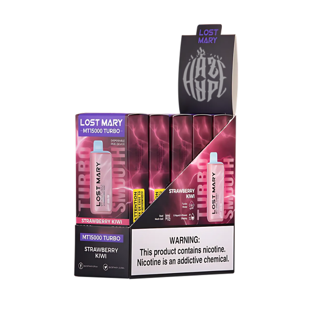 Lost Mary MT15000 Turbo | 50MG | 5 Pack