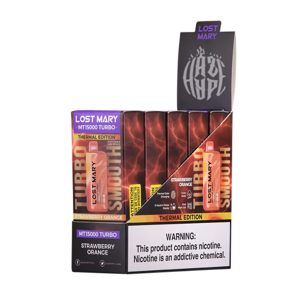Lost Mary MT15000 Turbo | 50MG | 5 Pack
